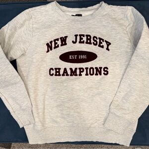 Gray Women New Jersey Champions Sweatshirt